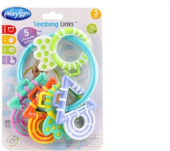 Playgro närimislelu pastelsete kujunditega