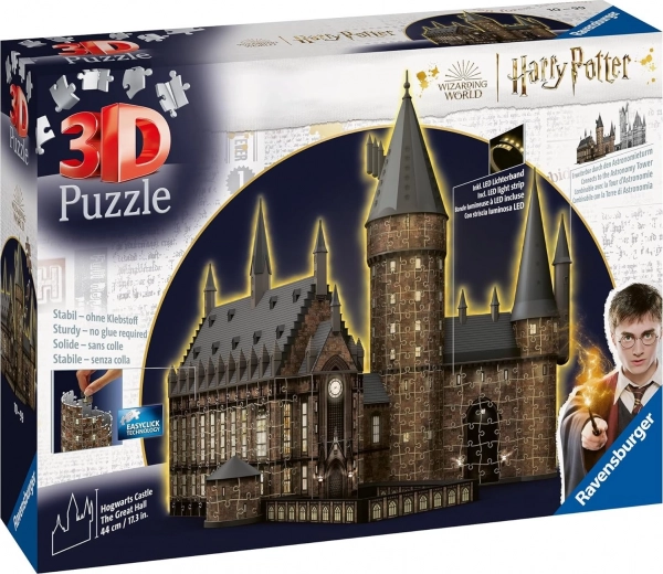 Ravensburger 3D pusle Hogwarts Suur saal – öine väljaanne