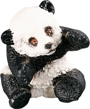 BALULU panda figurine