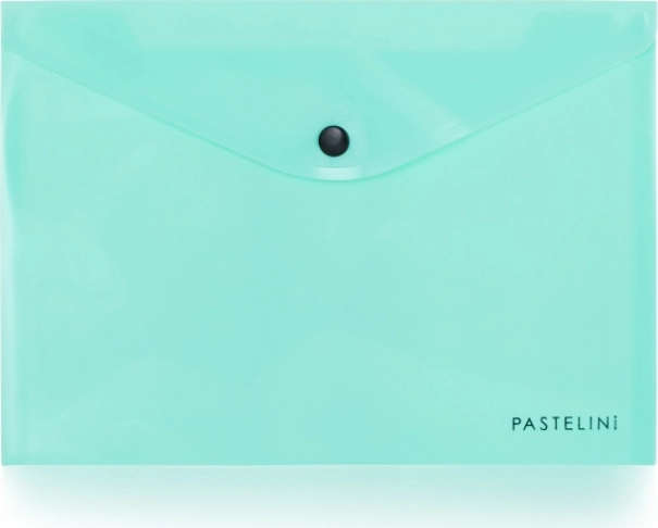 Pastelini A5 Snap Button Wallet, Green