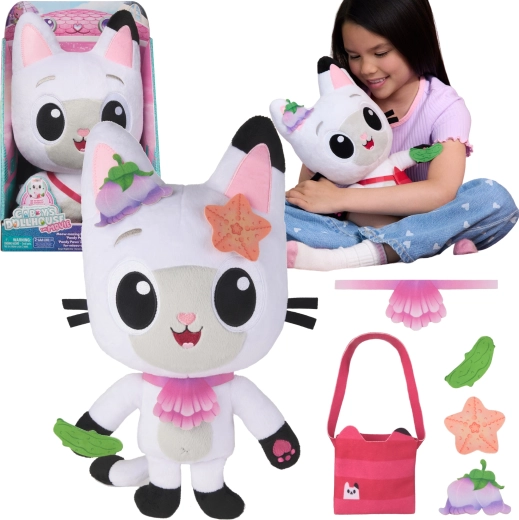 Interaktiivne plüüsloom Pandy Paws kassike 30 cm – GABBY'S DOLLHOUSE