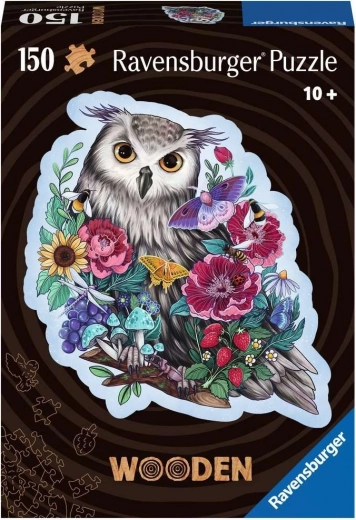 Wooden Puzzle Mysterious Owl 150 Pieces RAVENSBURGER