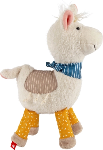 Soft patchwork texture for sensory discovery
