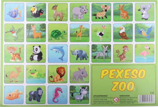 Pexeso ZOO - seltskonnamäng