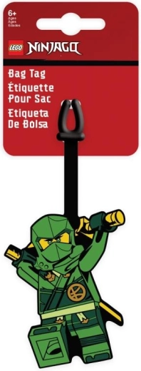LEGO NINJAGO luggage tag Lloyd