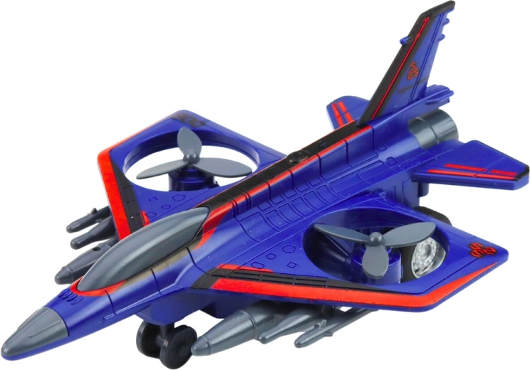 Rotating propellers for authentic action