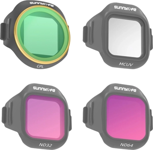 SUNNYLIFE Filter Set MCUV, CPL, ND32 and ND64 for DJI MINI 5 Pro