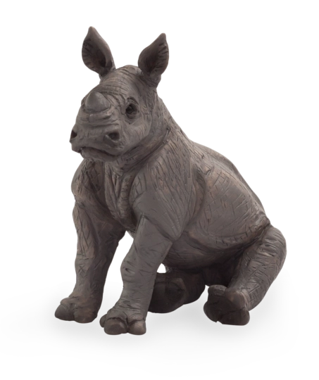 Mojo Sitting Rhino Calf