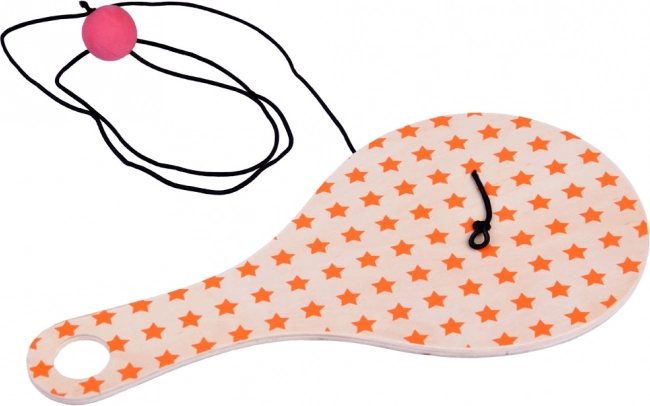 Durable wooden paddle with a comfortable grip