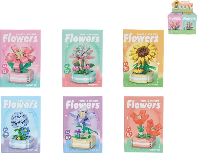 Mini KOCO Building Set: Flower in a Flowerpot