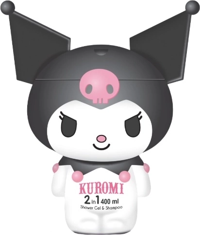 Kuromi 2in1 dušigeel ja šampoon 400 ml - 1 tk
