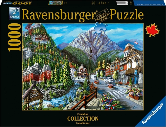 Ravensburgeri pusle „Tere tulemast Banffi“ 1000 tükki