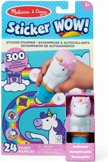 Melissa & Doug Sticker WOW maagilised kleepsud assortii - 1 tk
