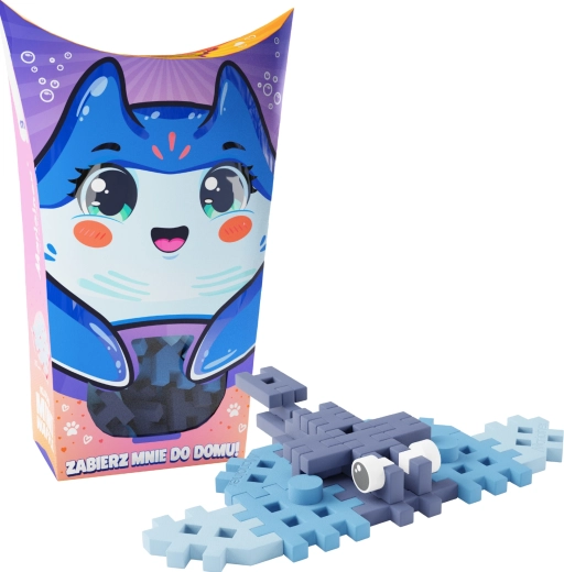 Mini Waffle Pocket Pets Building Set – Manta Ray