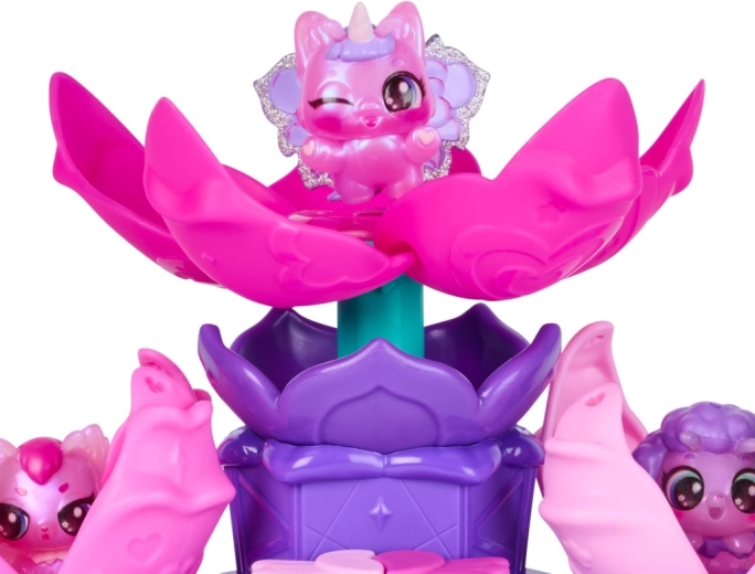 Magical flower reveal on stage