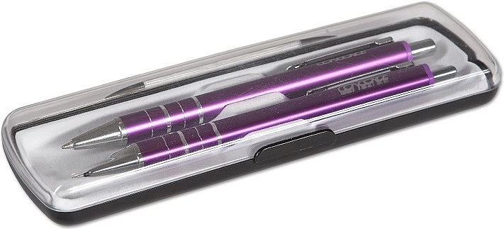 Gift box with pen + pencil set