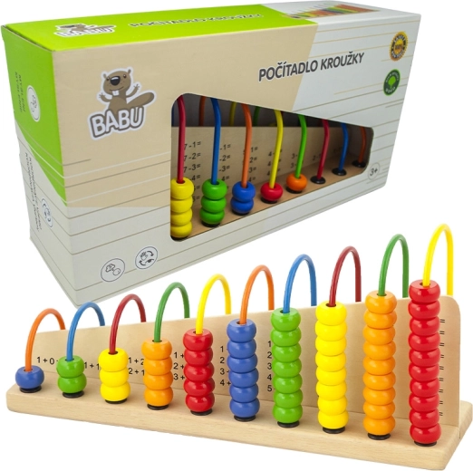 Babu wooden counting rings