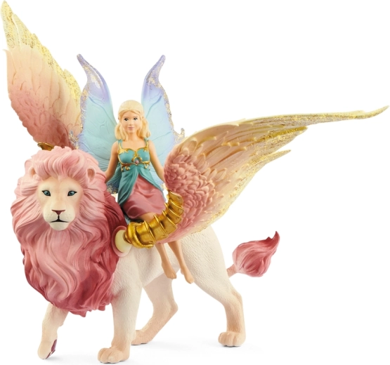 Schleich Bayala elf fairy on a winged lion