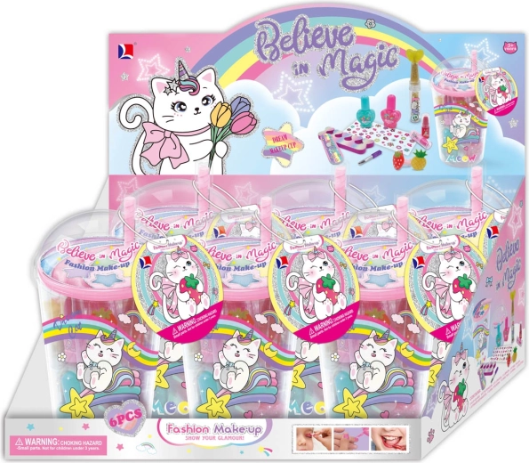 Mega kids’ makeup set in a canister