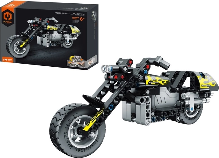 MECHANICAL MASTER chopper motorcycle building kit 183 pieces