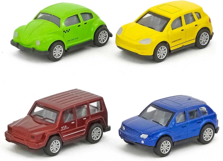 Metallist sõiduauto 6,5 cm karbis (erinevad variandid) - 1 tk
