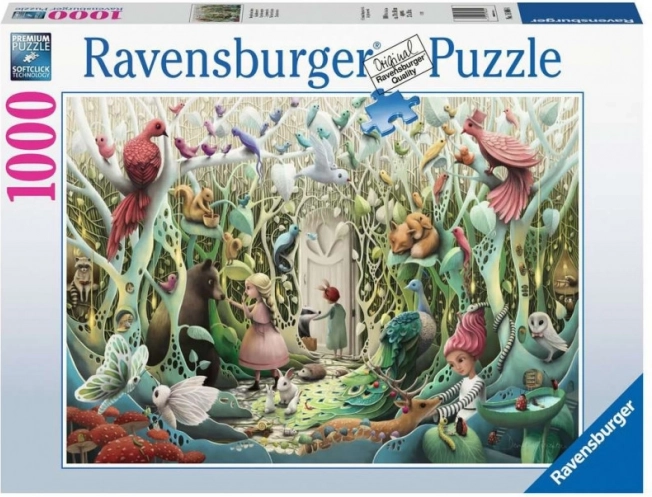 Ravensburger pusle Salajane aed 1000 tükki