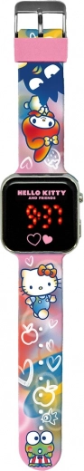 Hello Kitty LED-käekell kalendriga