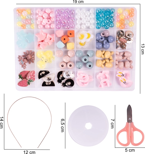Bead Set for Making Bracelets 240 pcs