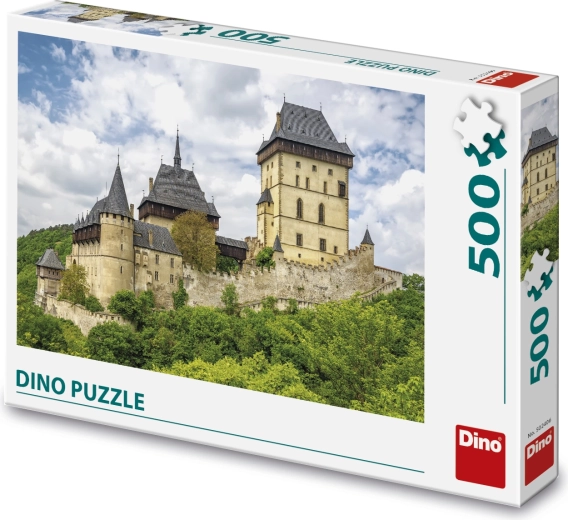 Dino pusle Karlštejni loss 500 tükki