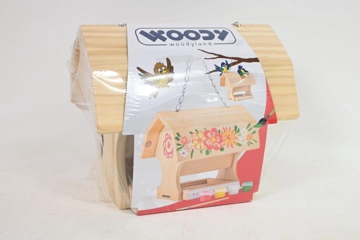 WOODYLAND puidust maalitav linnusöögimaja