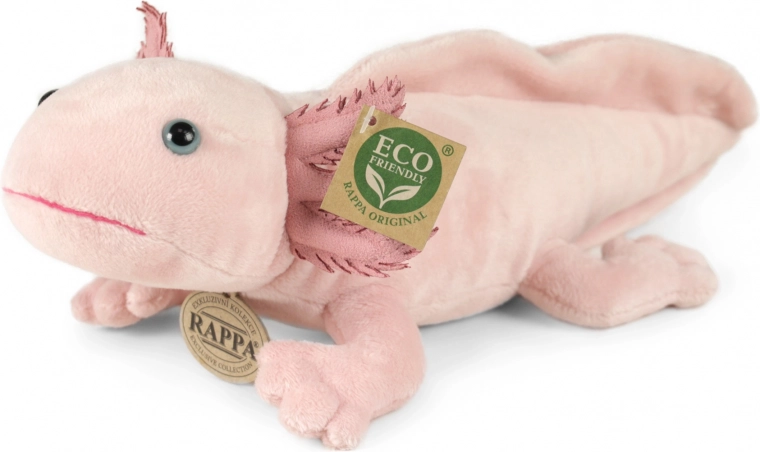 Plüüsist aksolotl 33 cm, keskkonnasõbralik, firmalt Rappa