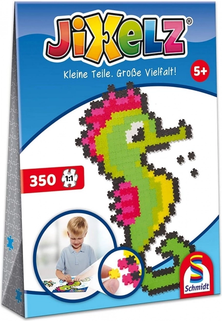 Schmidt Jixelz Seahorse – Mosaic Puzzle 350 Pieces