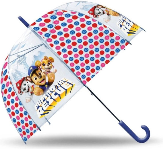 Laste läbipaistev vihmavari PAW Patrol 46 cm