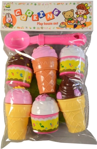 Jäätisekomplekt tarvikutega