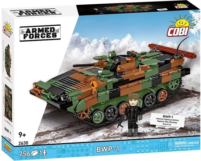 COBI ehituskomplekt BWP–1 2v1 (PL/UKR) – 756 detaili mõõtkavas 1:35