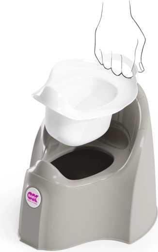Removable insert for quick and hygienic cleaning