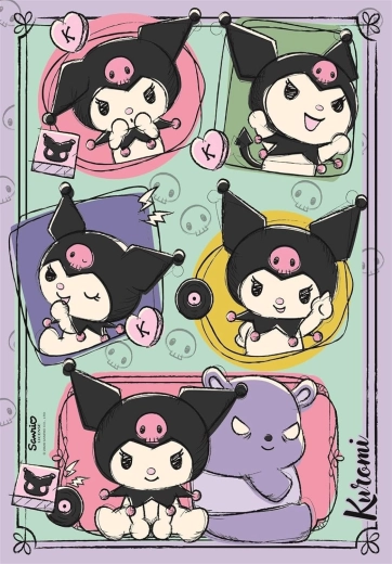 Puzzle CLEMENTONI Kuromi 500 tükki