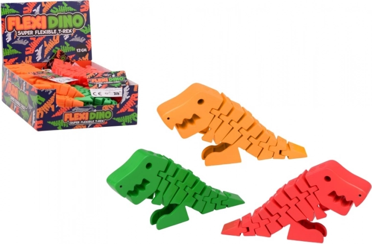 Liikuv dinosauruseke Flexy T-Rex 13 cm