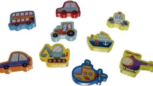 Kujundite sorteerimine ja sõidukite pusle