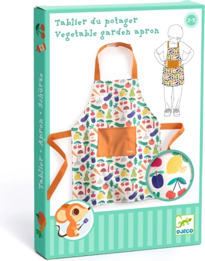 Children's kitchen apron vegetables