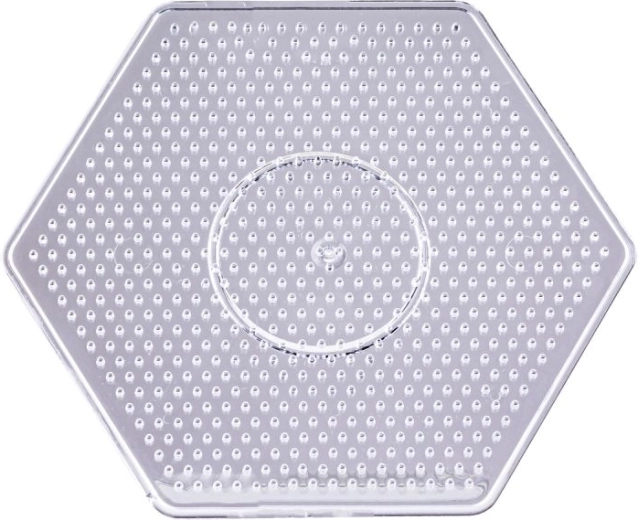 Iron-on beads template – large hexagon - 1 piece
