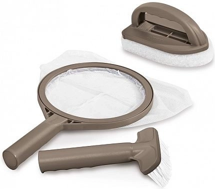 Basseini ja mullivanni puhastuskomplekt Intex – 3-osaline
