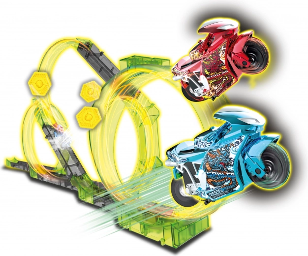 Spin and Build Deluxe rada kahe mootorrattaga