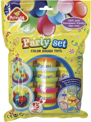 Sparkys party modeling clay set 15 pcs