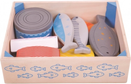 Puidust mereannid karbis Bigjigs Toys