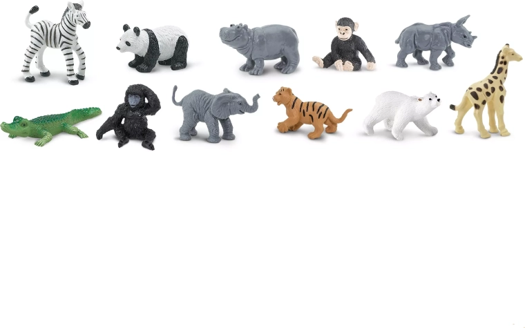Safari Ltd. loomaaia beebid – figuuride komplekt
