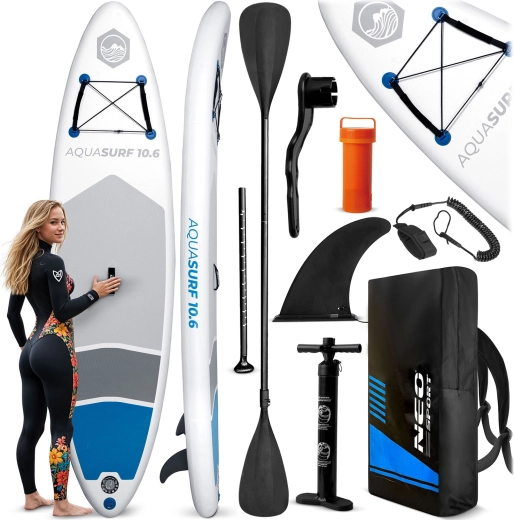 Inflatable paddleboard AQUASURF 10'6 (320 × 84 × 15 cm) set