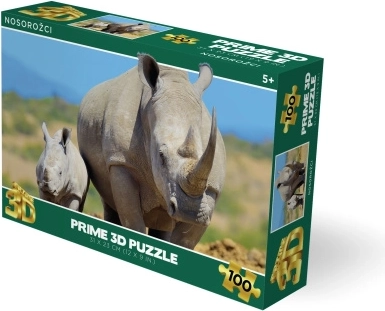 3D pusle ninasarvikutega – 100 tükki