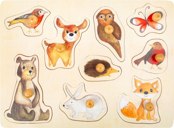 Puidust pusle Metsloomad small foot