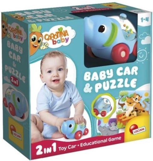 Elevantauto puslega – Carotina Baby